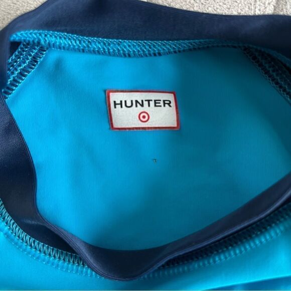 Hunter x Target Long Sleeve Swim Rashguard with Hunter Logo Blue Size Small - Picture 5 of 12